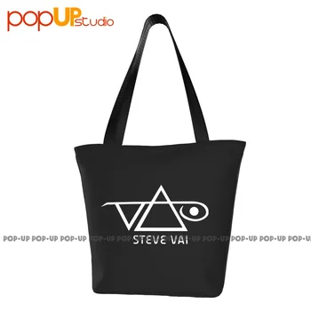 Стив Вай, гитарист рок-н-ролльной группы, ретро-сумки, портативная сумка для покупок, сумка для хранения.
