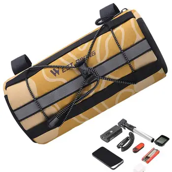 Сумка на руль, многофункциональная велосипедная сумка емкостью 2 л, принадлежности для электровелосипедов для камер мобильных телефонов, воздушные насосы