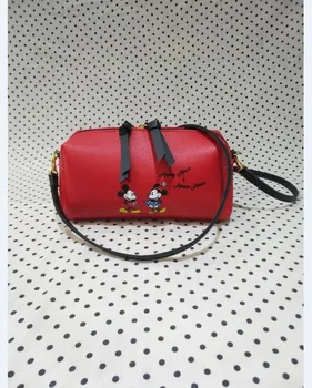 Сумки с Микки Маусом из мультфильма Диснея, женская сумка-тоут, сумка большой емкости, женская сумка, модная ручная сумка с Минни