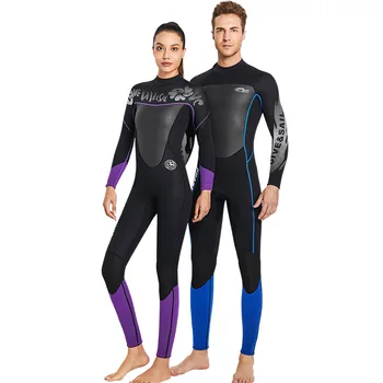 теплый костюм для серфинга с длинными рукавами для мужчин и женщин толщиной 3 мм, непромокаемый костюм для подводного плавания с маской и трубкой, Cx63