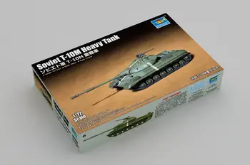 Трубач 07154 1/72 Советский пластиковый модельный комплект тяжелого танка Т-10М