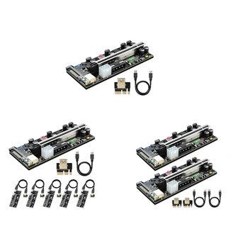 Удлинитель видеокарты PCI-E от 1X до 16X V009S PRO PCI-E От 1X до 16X Видеокарты К плате подключения