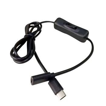 Удлинительный кабель USB C со встроенным для планшетов Raspberry 4 и Android