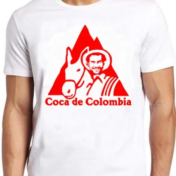 Футболка Pablo Escobar Donkey Coca De Colombia в стиле ретро 437