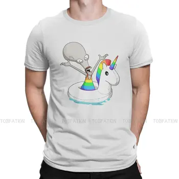 Футболка The Americans Roger Alien с героями мультфильмов Roger Gay Pride, мужская готическая хлопковая футболка большого размера с круглым вырезом, 2020