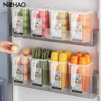 Холодильник, ящик для хранения продуктов, ящик для хранения свежих фруктов и овощей, контейнер с боковой дверцей, Кухонный стеллаж для хранения 15 см * 8 см