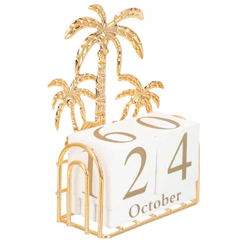 Художественное украшение деревянного календаря, креативный календарь для украшения спальни
