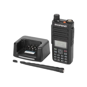 Цифровой dm-1801 1,44-дюймовый ЖК-дисплей baofeng tier 2 мобильный двухдиапазонный двухсторонний 136-174/400-470 радиоприемник на большие расстояния walkie talkie