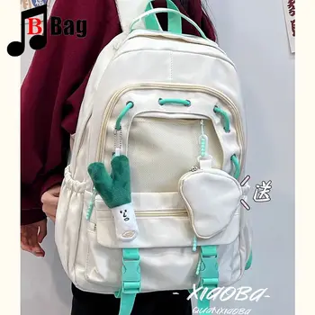 Школьная сумка для женщин младших школьников, старшеклассниц, большой емкости, японская милая сумка для девочек в стиле гот Харадзюку, ита-сумка для девочек