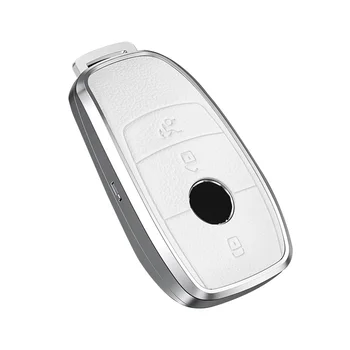 Элегантный и прочный чехол для ключей от автомобиля для Mercedes Для Benz 2017 E Class W213 Точное положение кнопки Отличное прикосновение