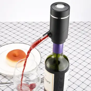 Электрический Графин для вина, Заряжающийся через USB, Автоматическая Наливка вина, Аэратор для красного Вина, Диспенсер для напитков для вечеринок, Кухонный Бар, Аксессуары для Трезвости