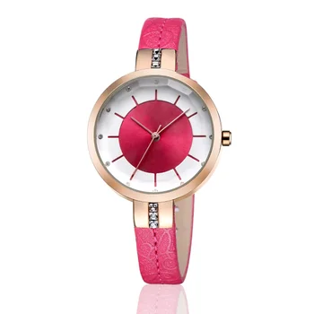 № 2 Женские часы бренда Fashon с кожаным ремешком повседневные наручные часы